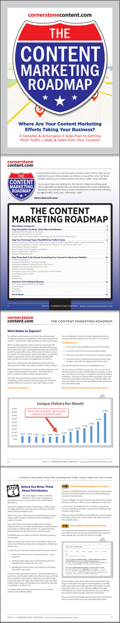 Example image of The Content Marketing Roadmap PDF